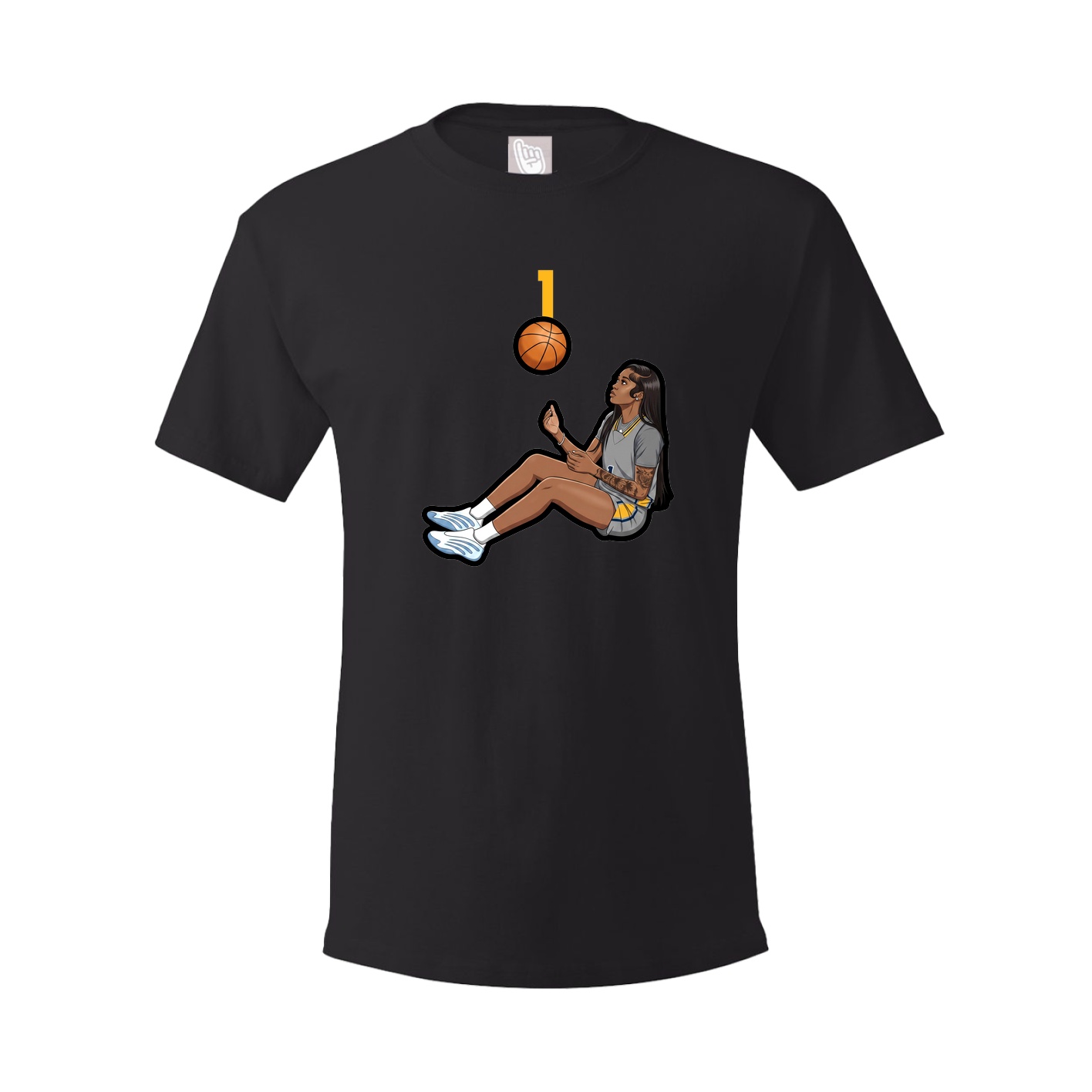Tee — Number Top in Black