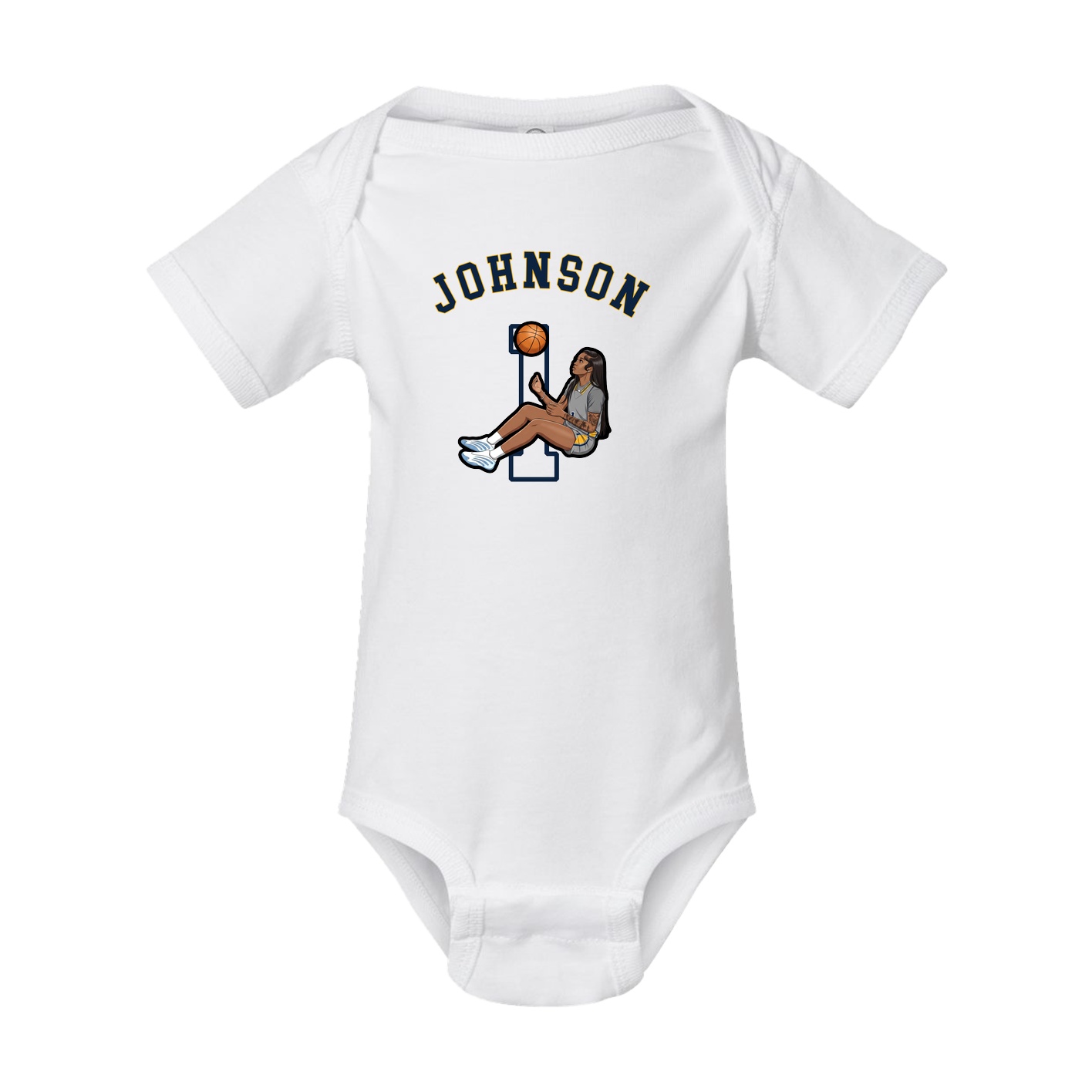 Baby Onesie — Shirsey Arch in White