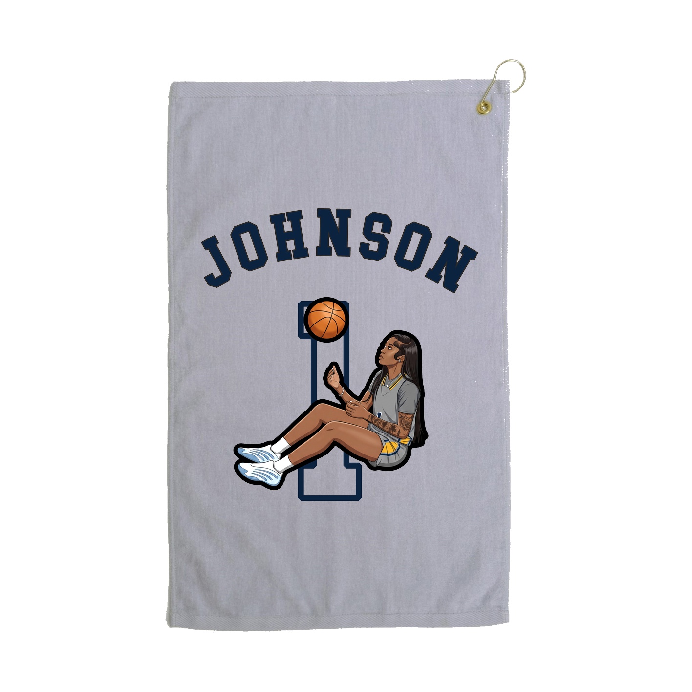 Golf Towel — Shirsey Arch in Grey