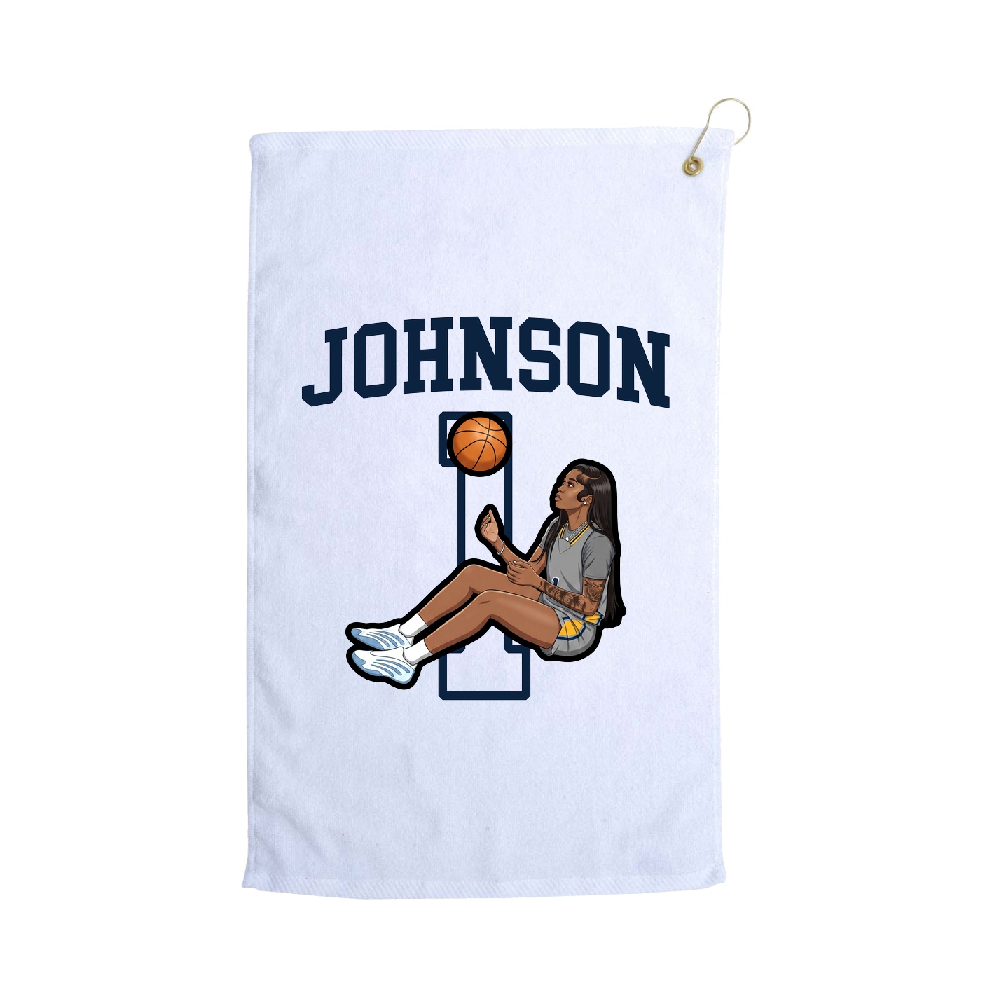 Golf Towel — Shirsey in White