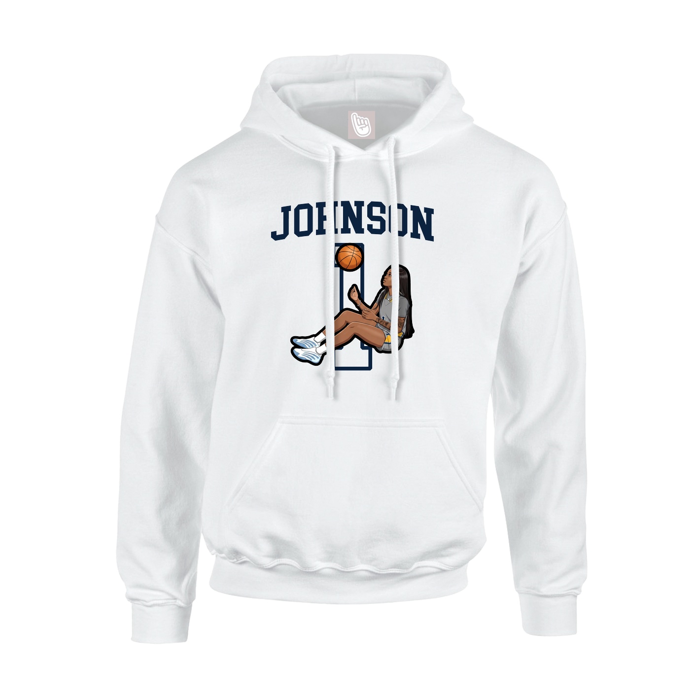 Hoodie — Shirsey in White