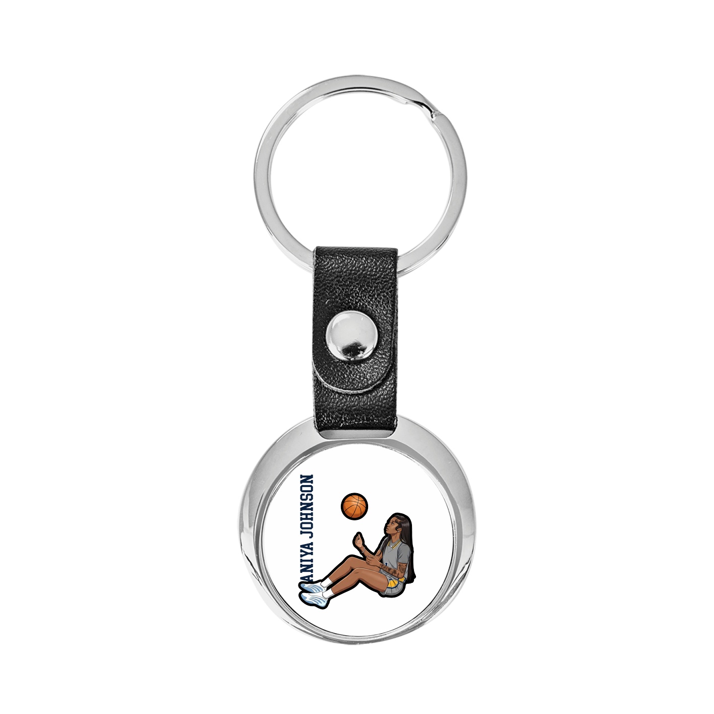 Key Chain — Name Vertical in Classic