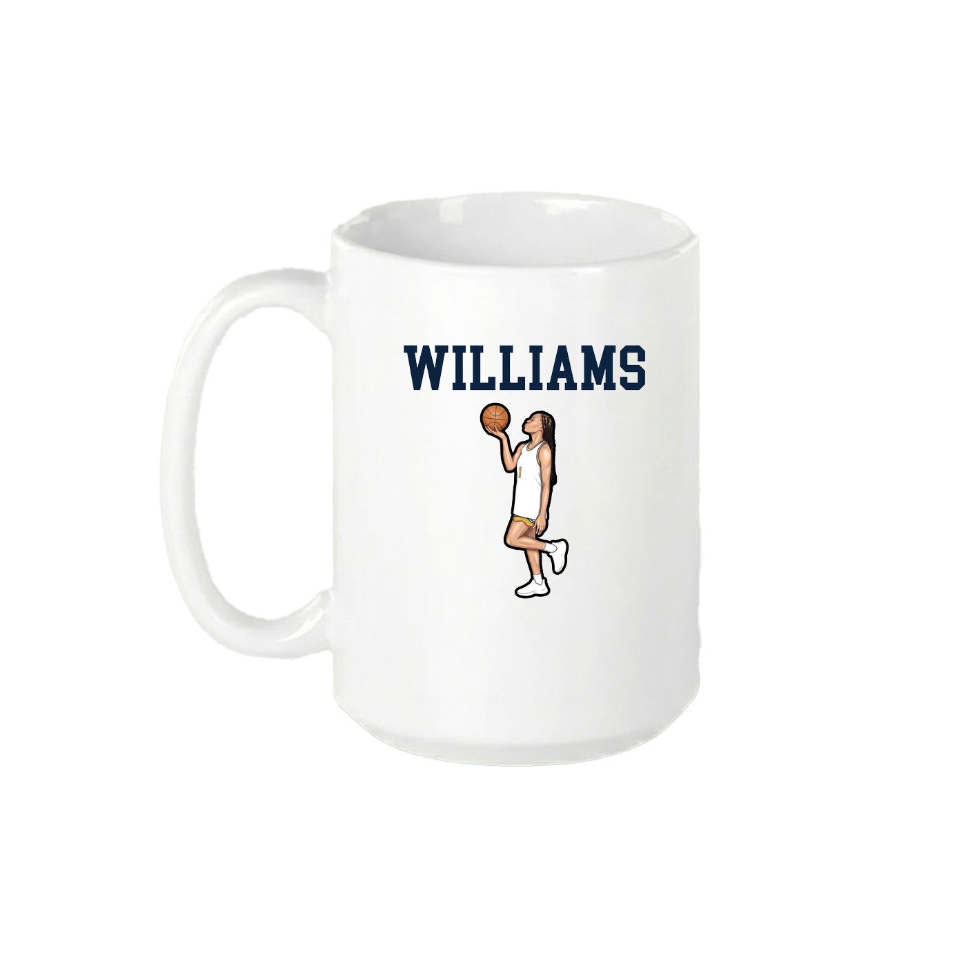 15oz Coffee Mug — Shirsey in White
