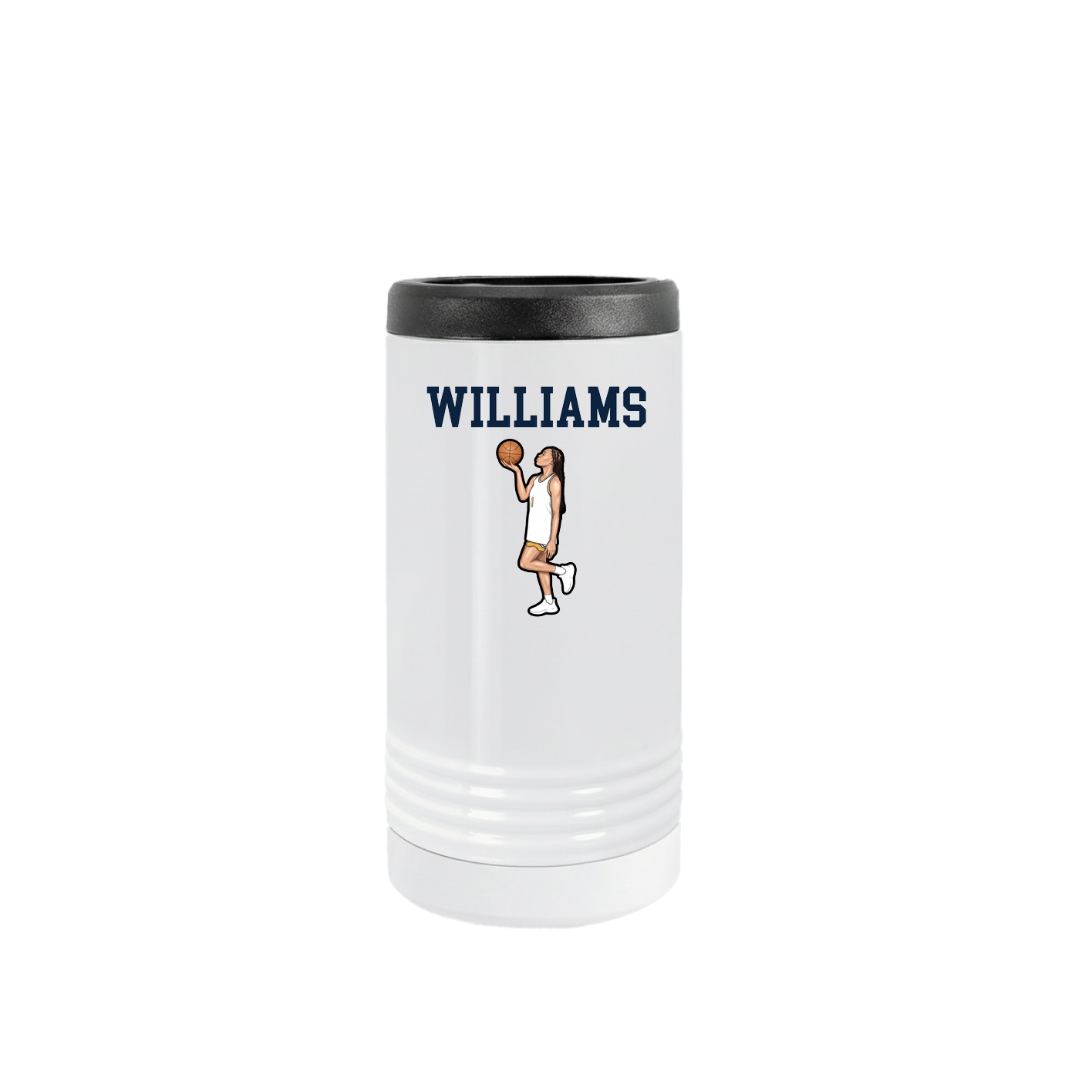 Slim Beverage Holder — Shirsey in White