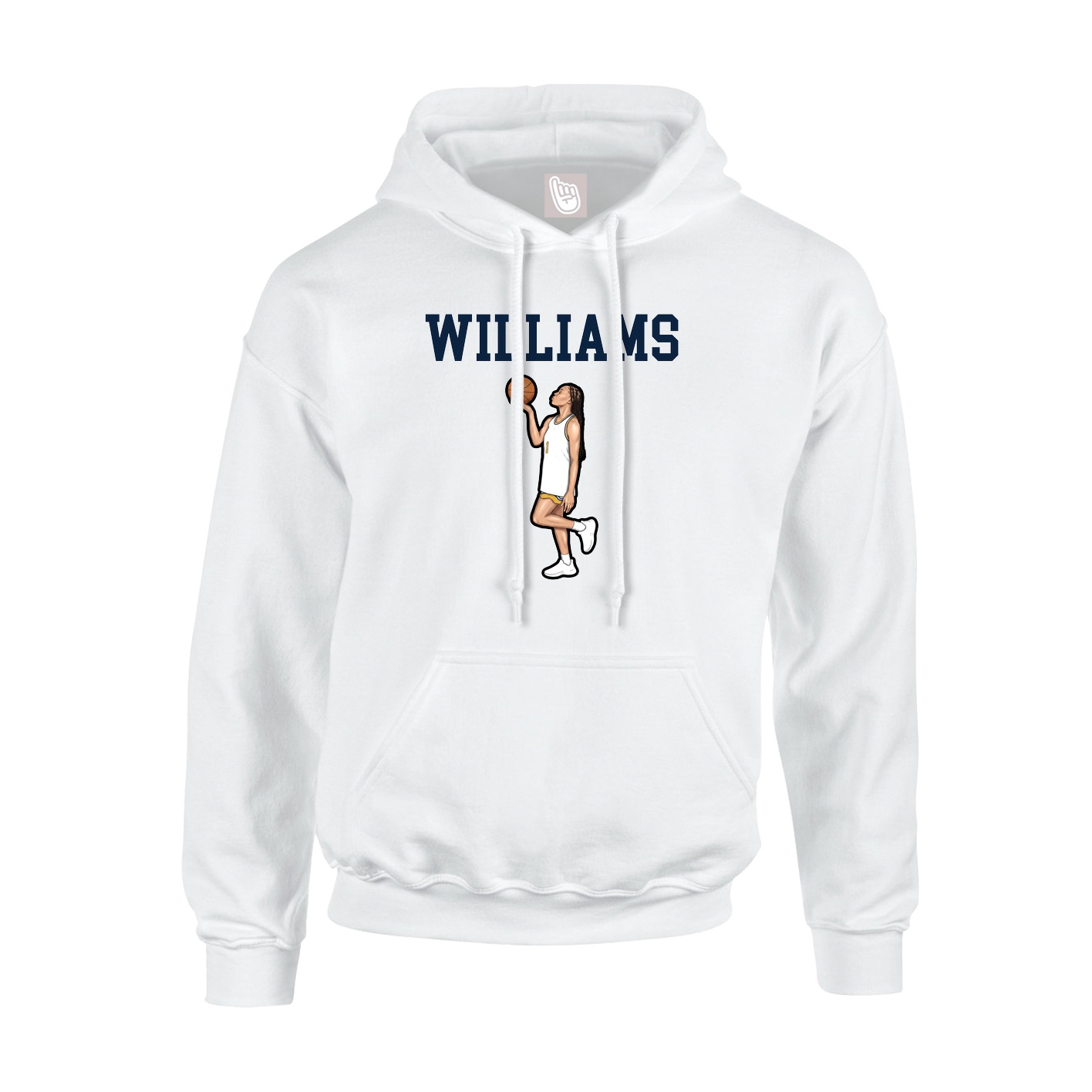 Youth Hoodie — Shirsey in White