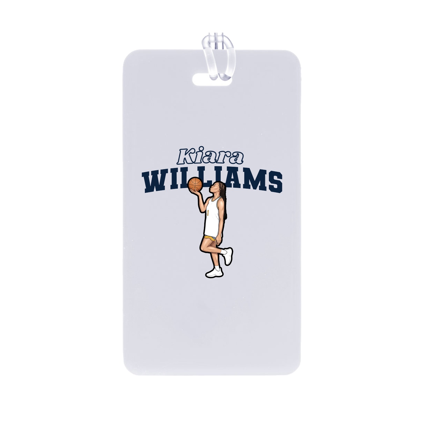 Bag Tag — Name Arch in Classic