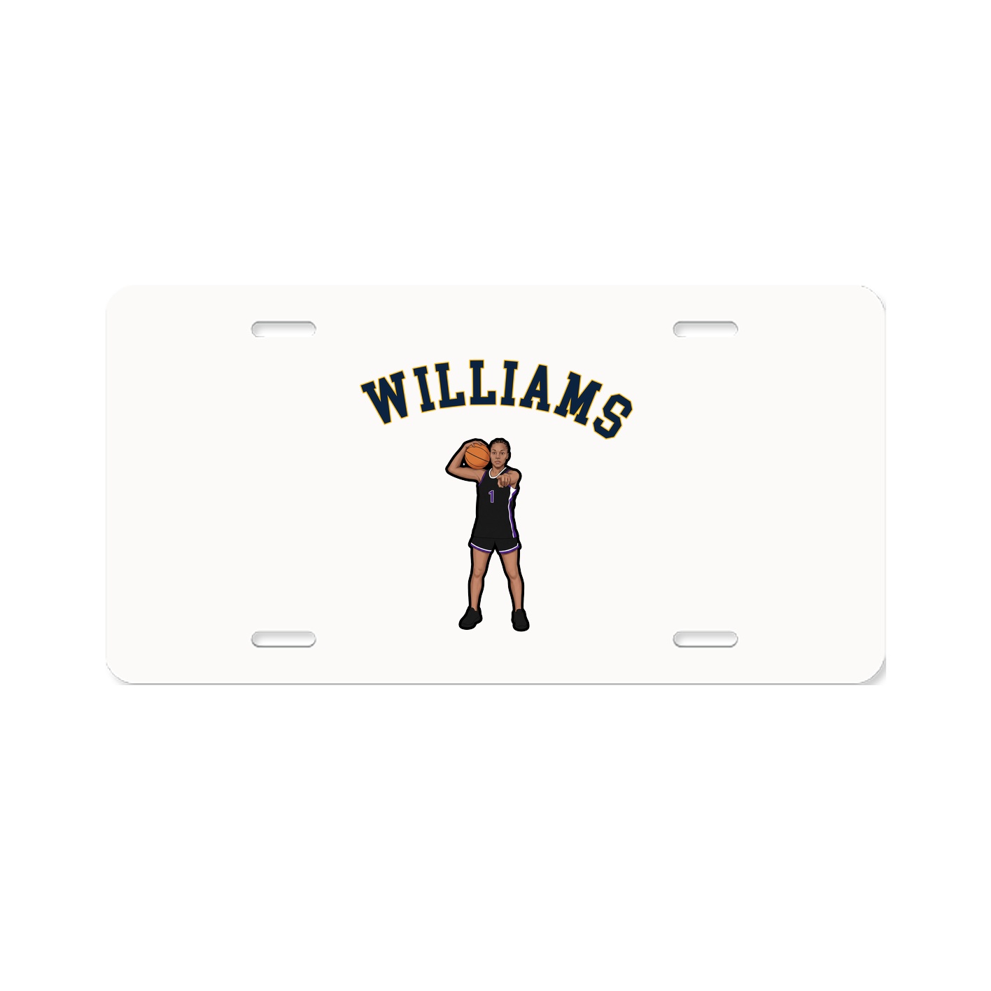 License Plate — Shirsey Arch in Classic