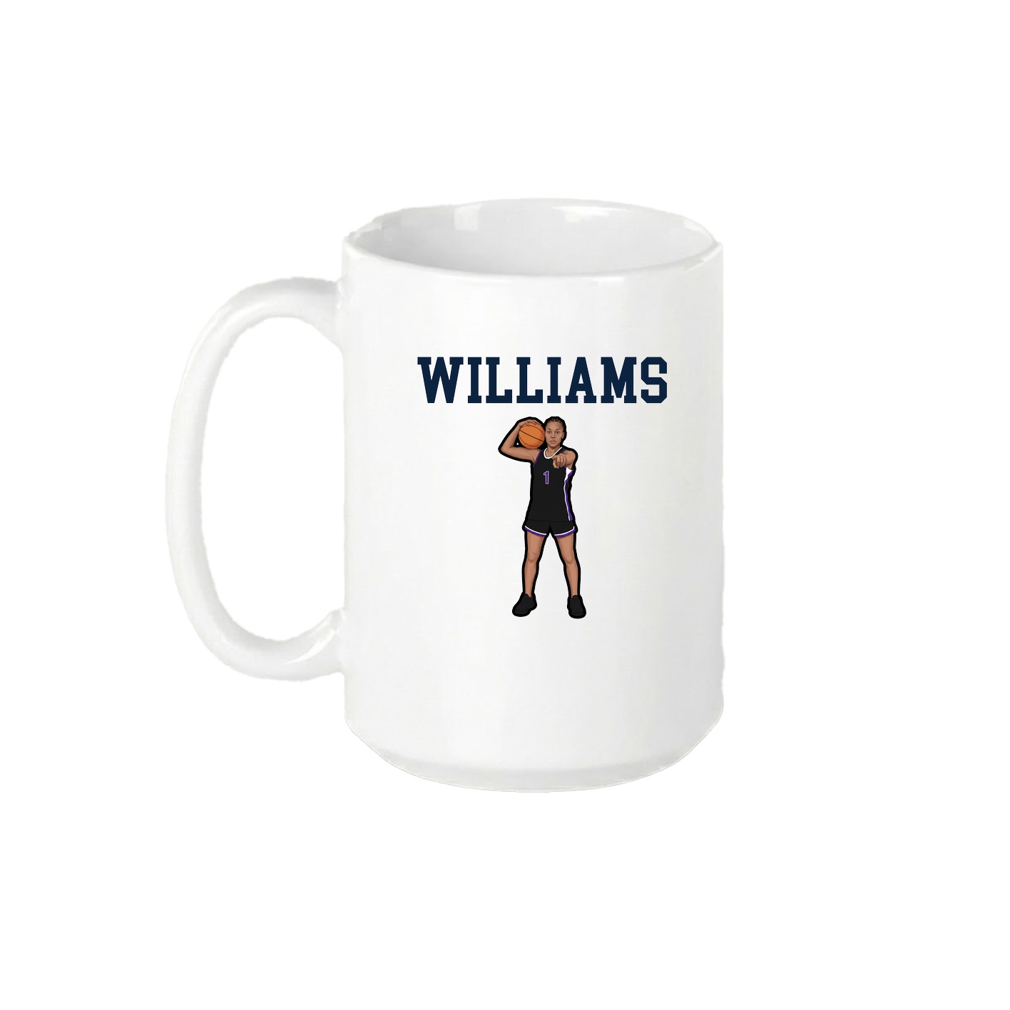 15oz Coffee Mug — Shirsey in White
