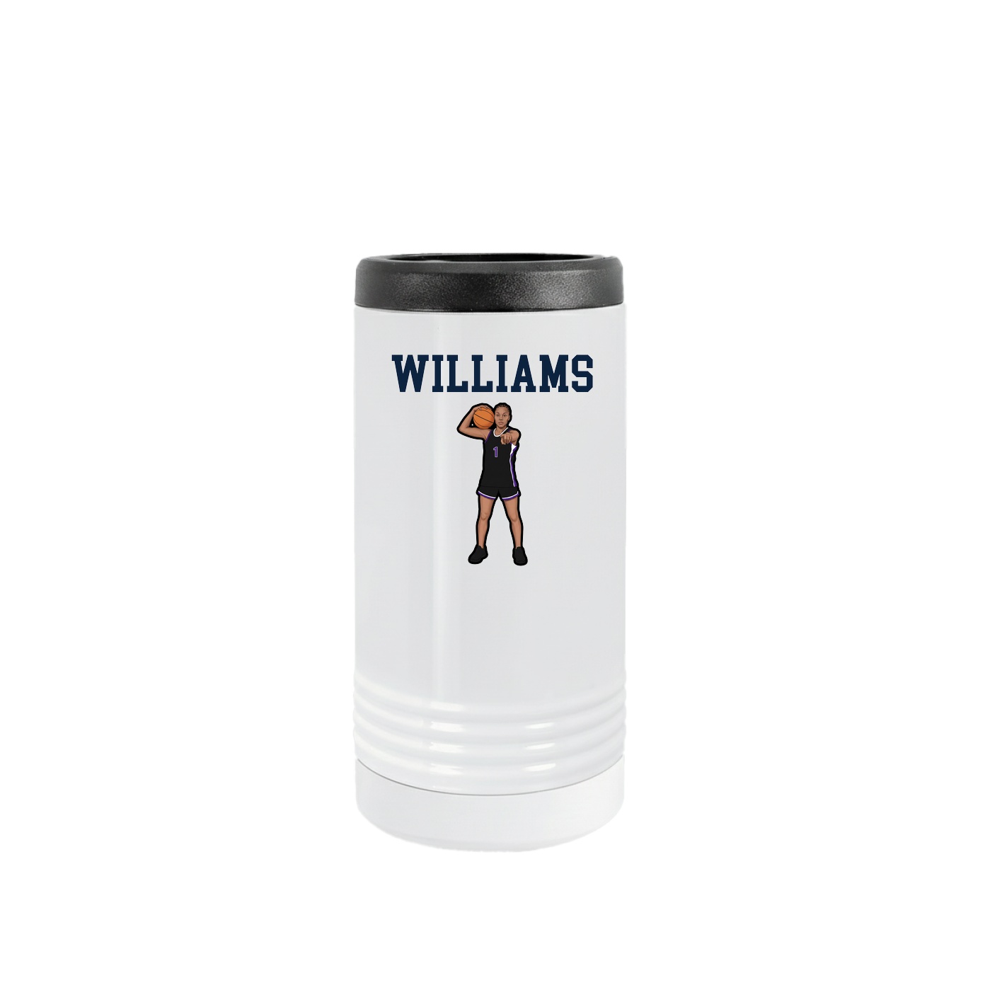 Slim Beverage Holder — Shirsey in White