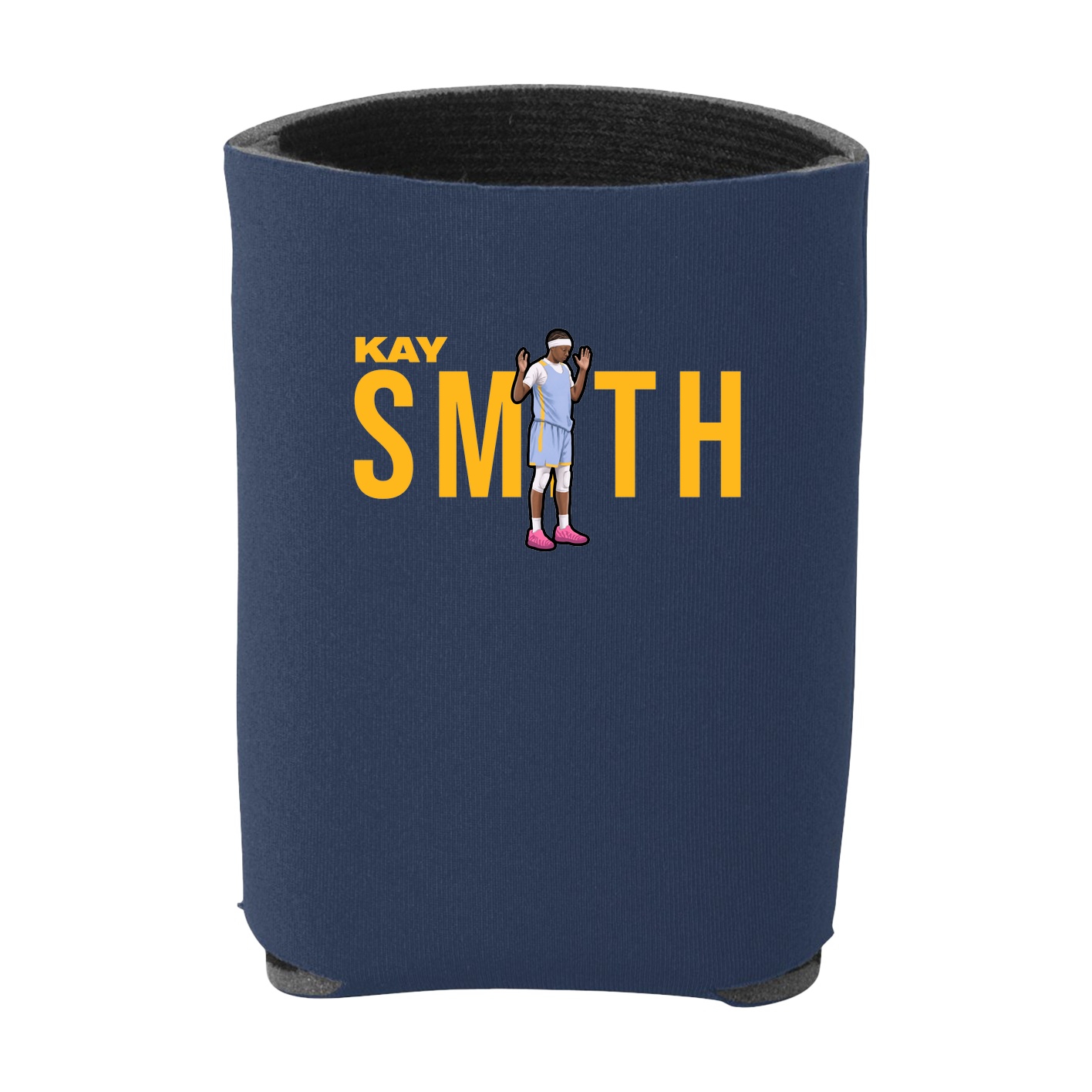 Can Holder — Player Name in Navy