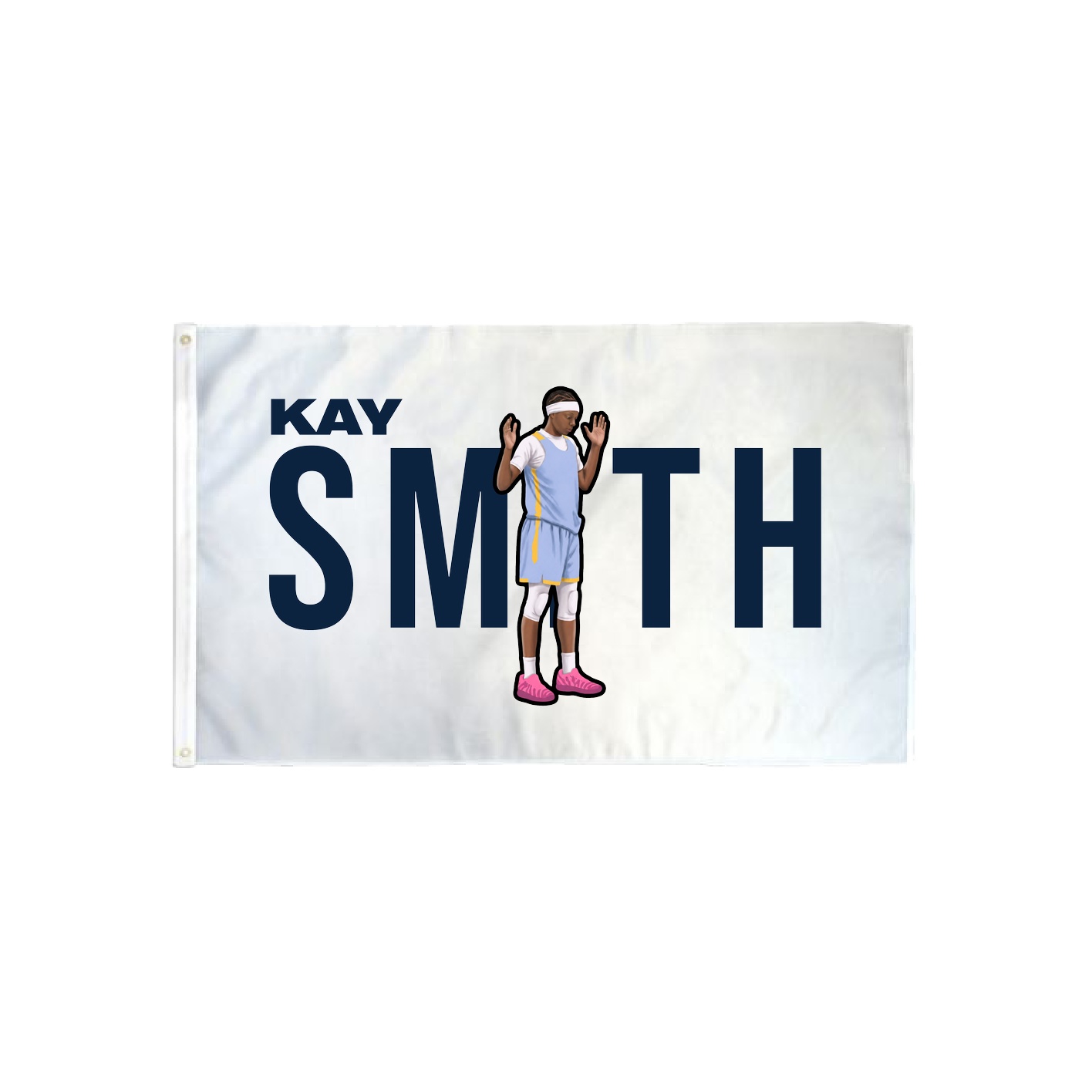 3x5 Flag — Player Name in Classic