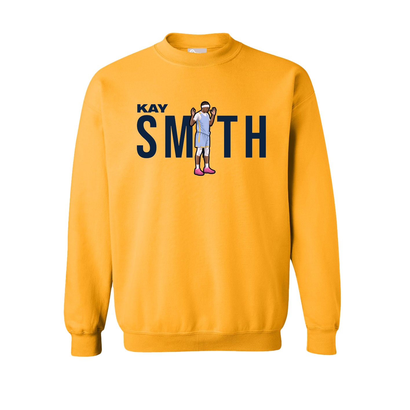 Fleece Crew — Player Name in Gold