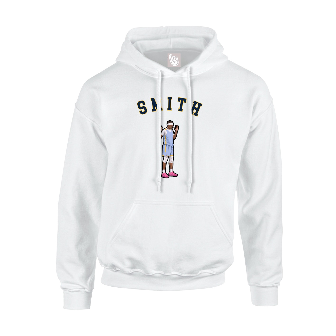 Hoodie — Shirsey Arch in White