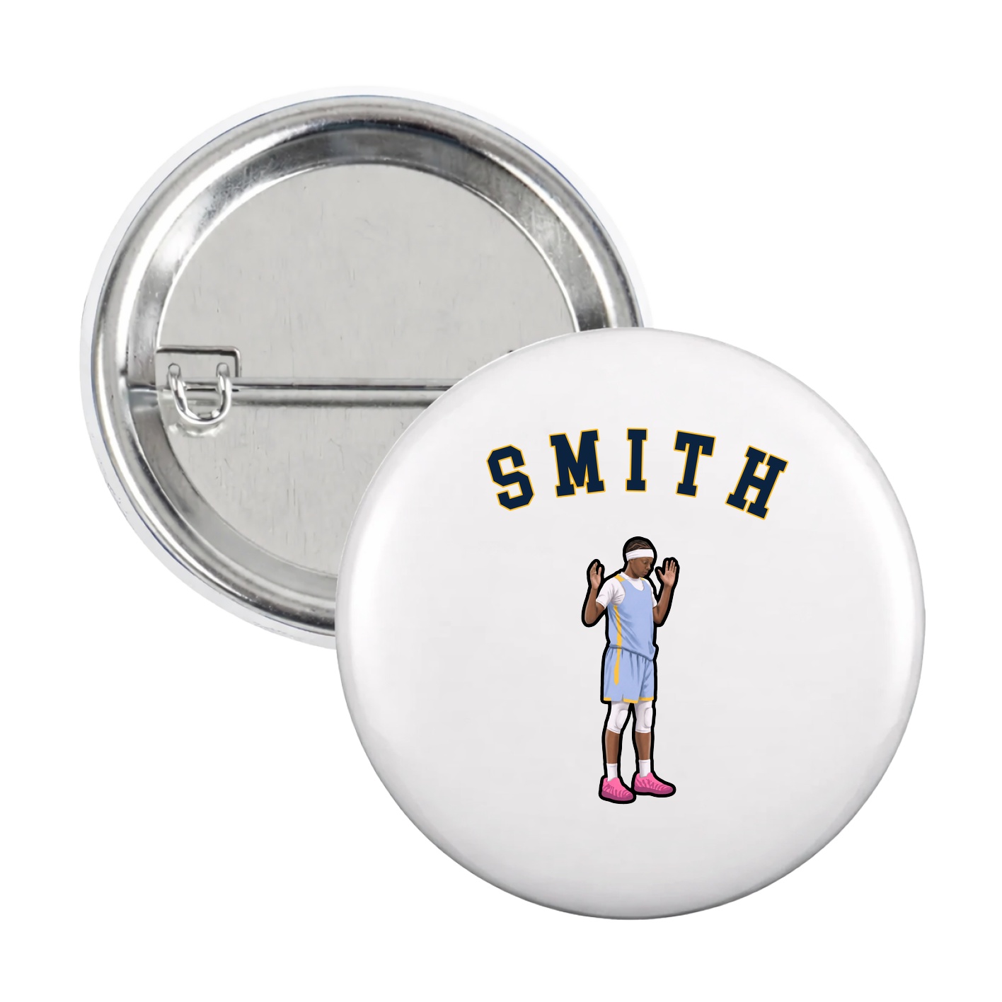 Game Day Button — Shirsey Arch in White