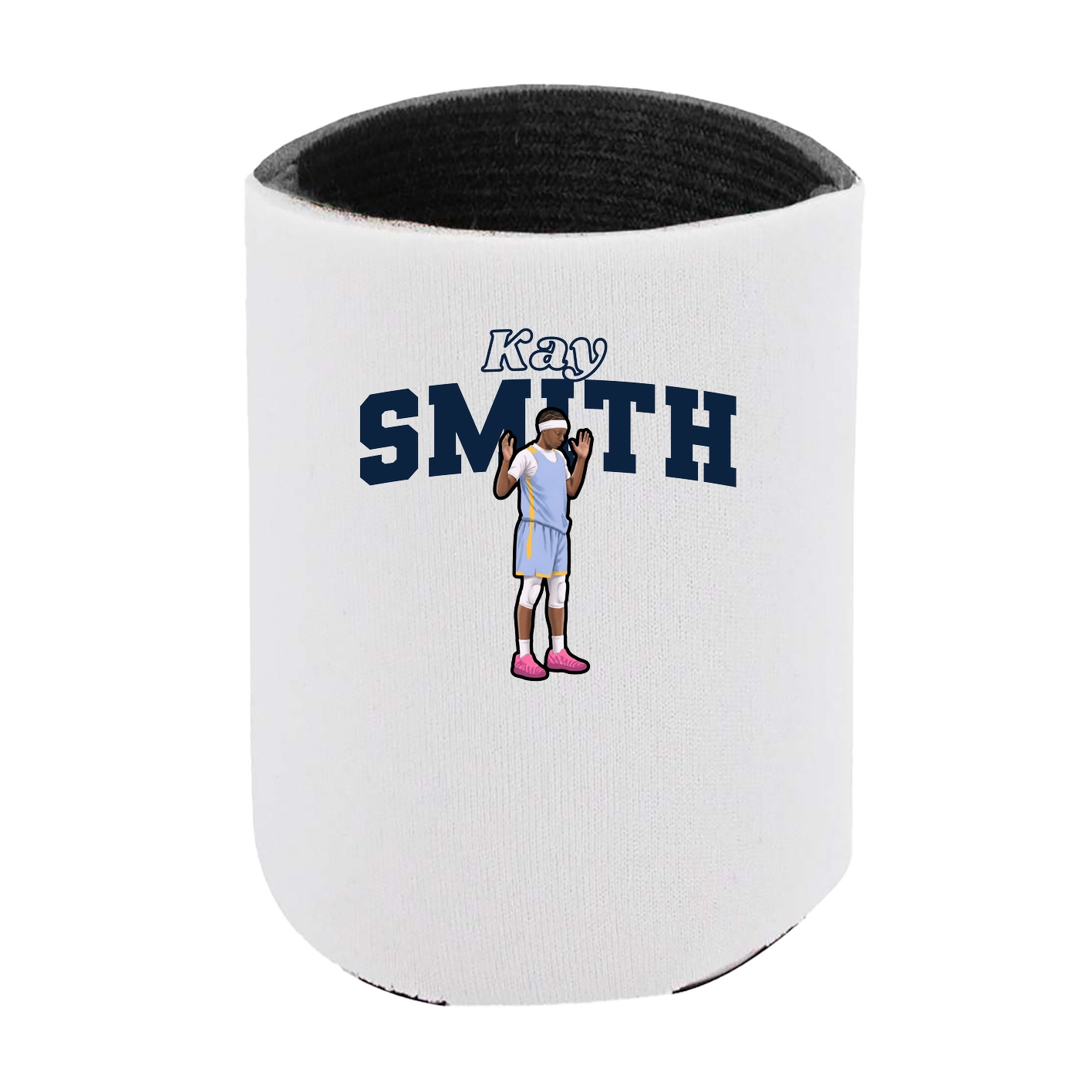 Can Holder — Name Arch in White