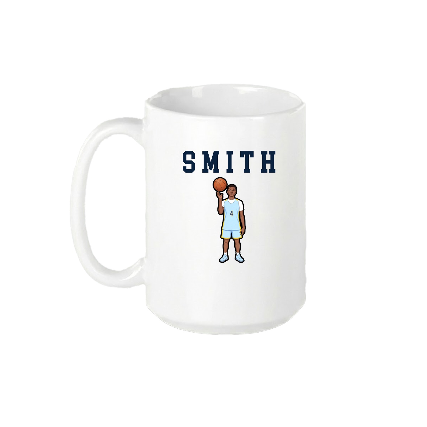 15oz Coffee Mug — Shirsey in White