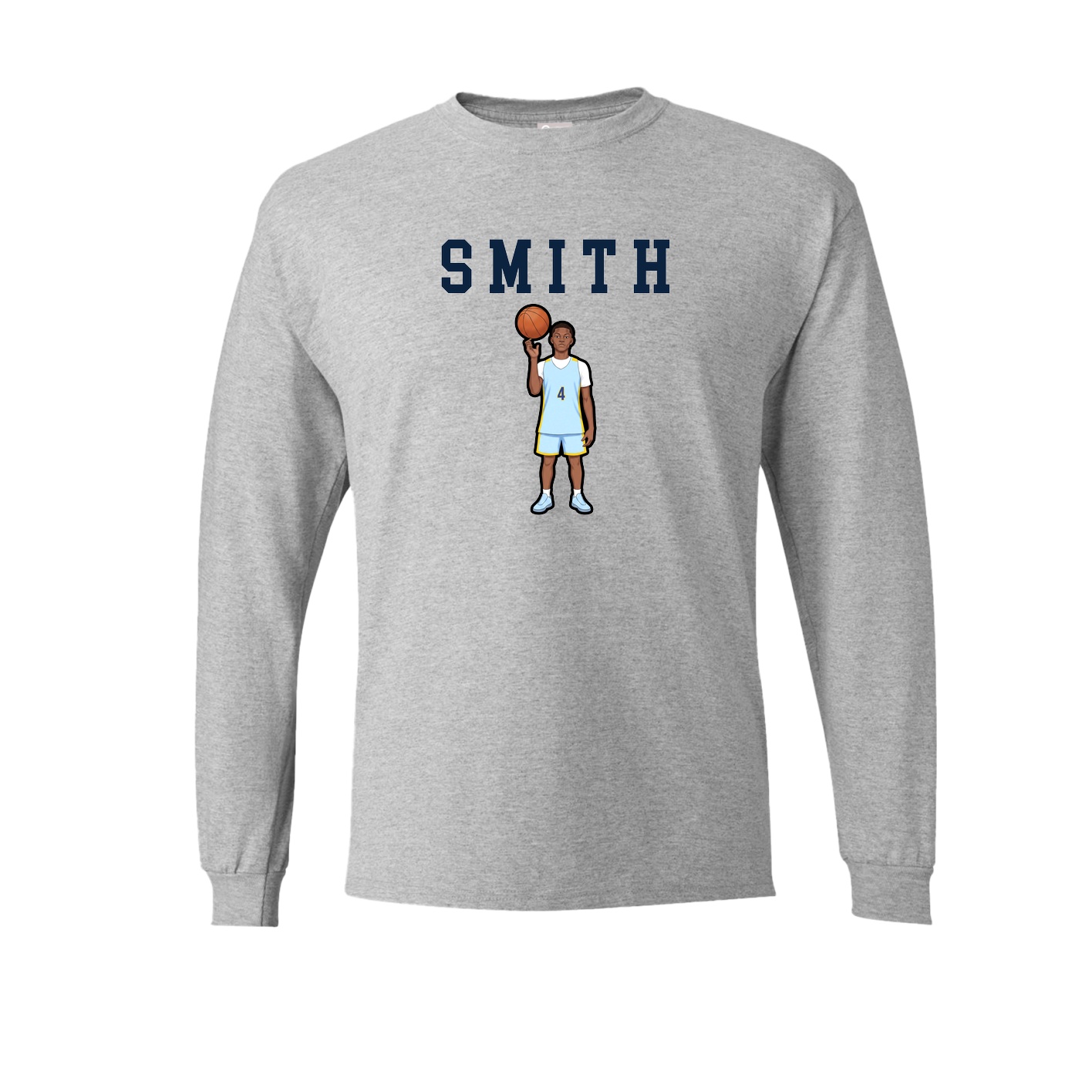 Long Sleeve Tee — Shirsey in Grey