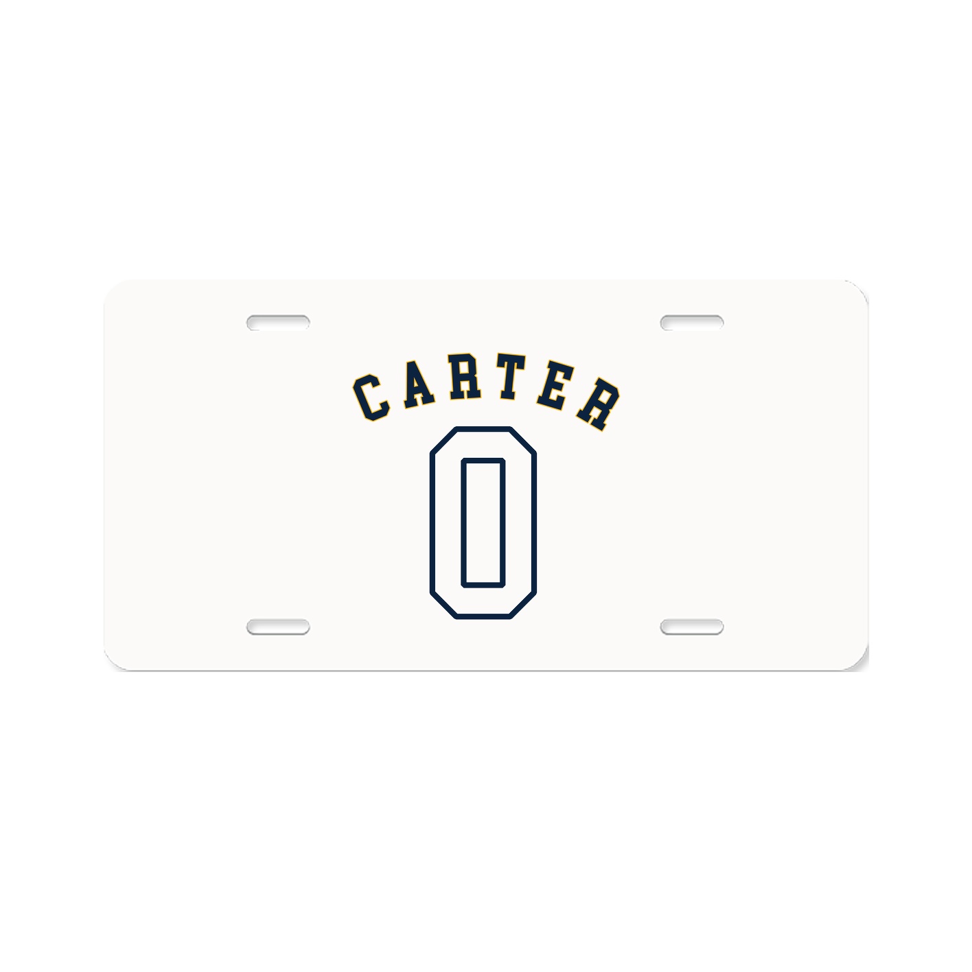 License Plate — Shirsey Arch in Classic