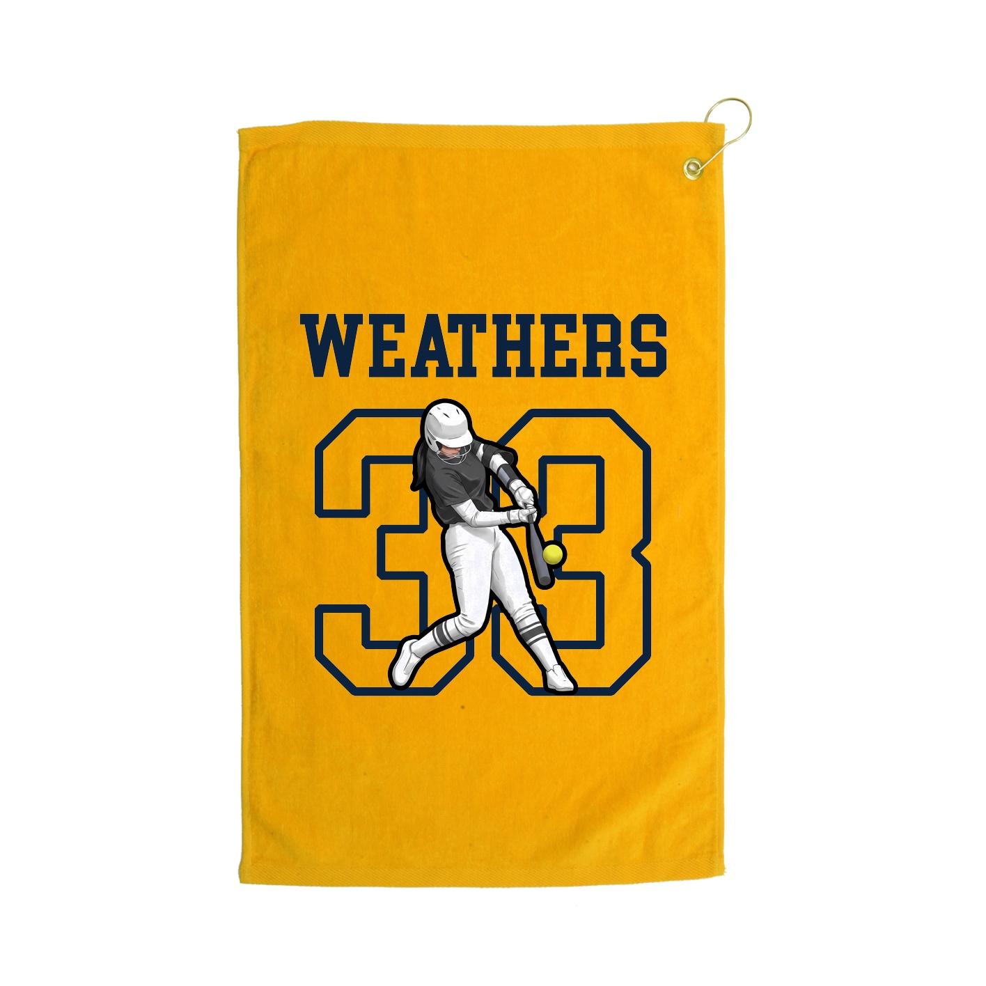 Golf Towel — Shirsey in Gold
