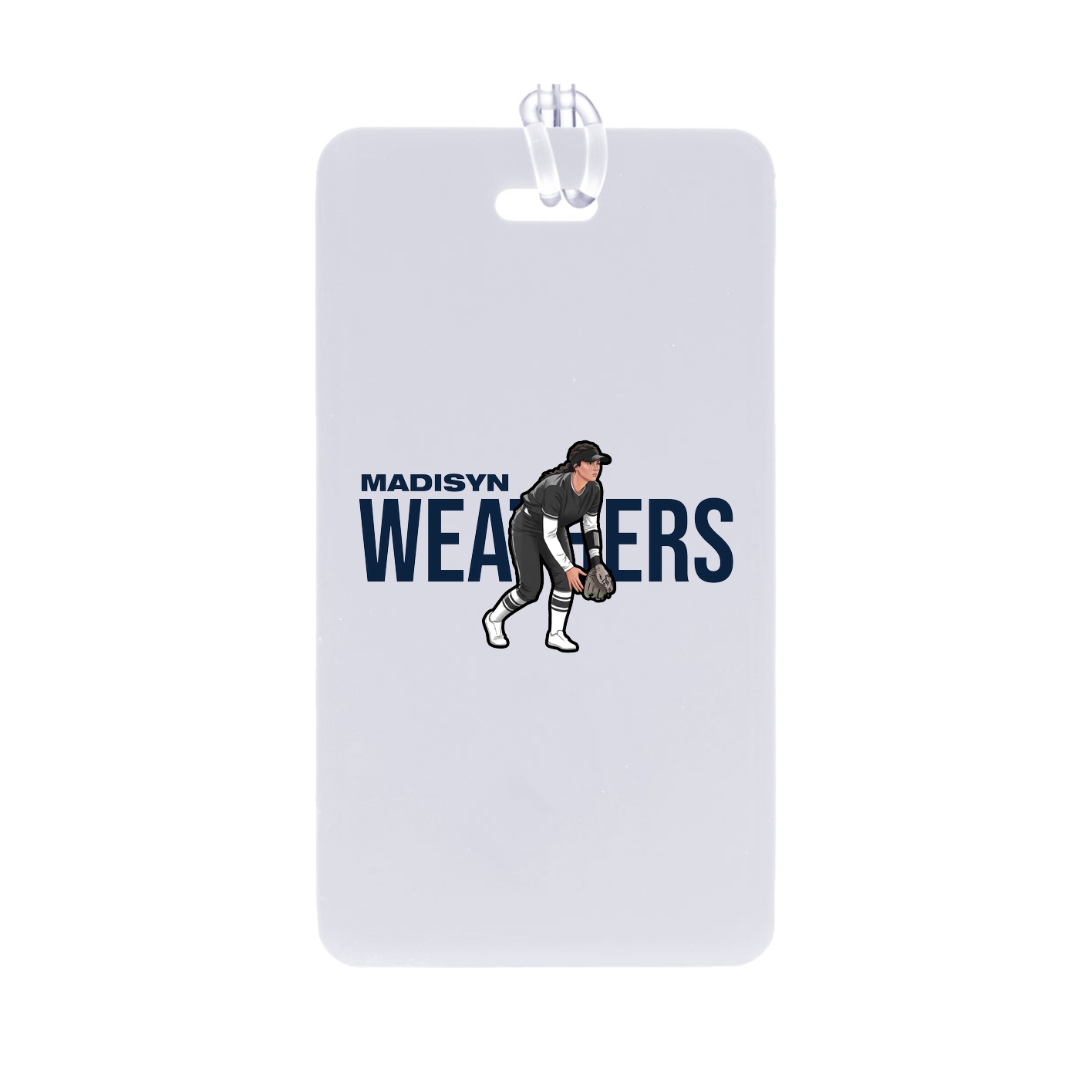 Bag Tag — Player Name in Classic