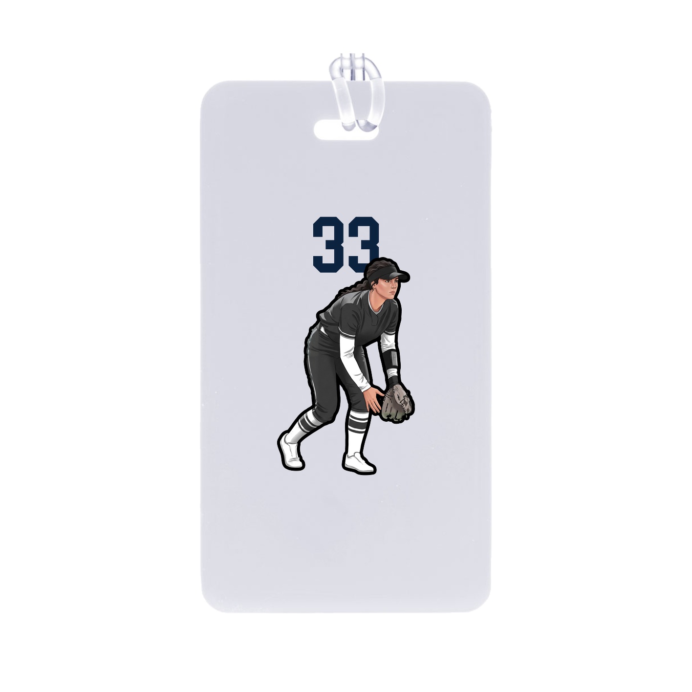 Bag Tag — Number Top in Classic