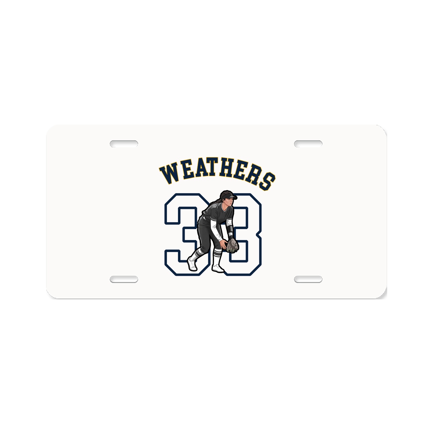 License Plate — Shirsey Arch in Classic