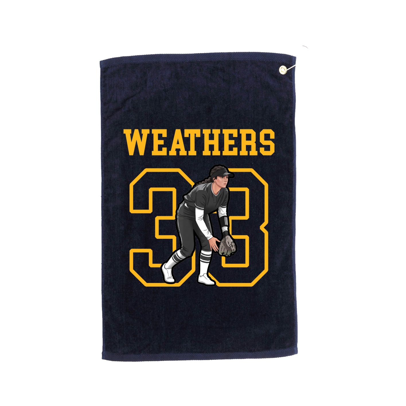 Golf Towel — Shirsey in Navy