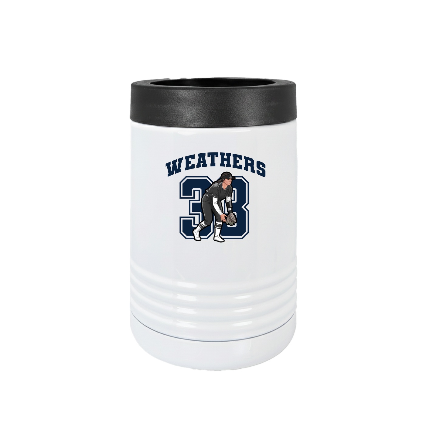 Beverage Holder — Number in White