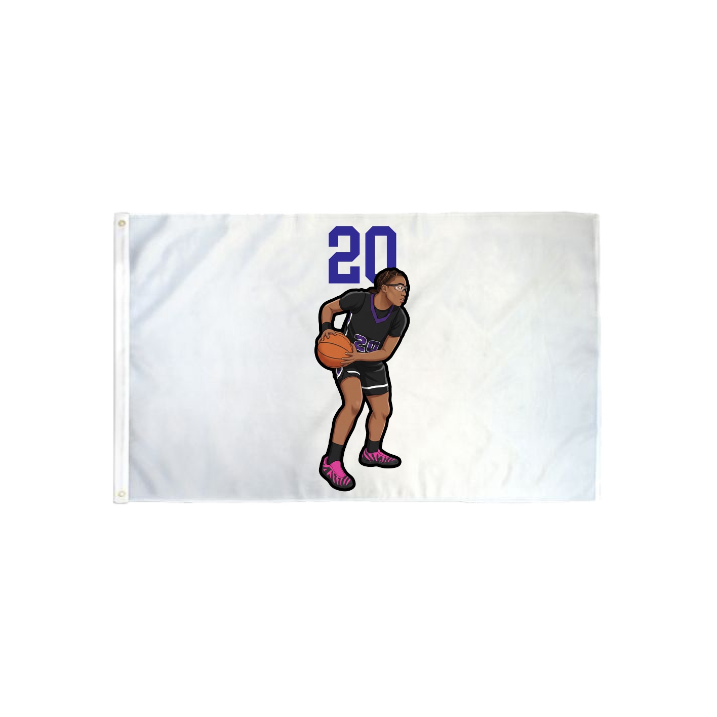 3x5 Flag — Number Top in Classic