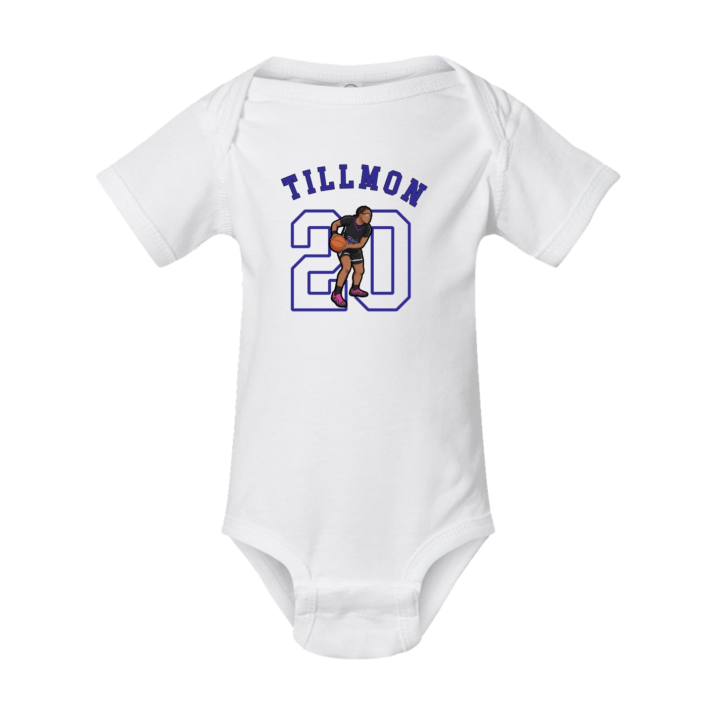 Baby Onesie — Shirsey Arch in White