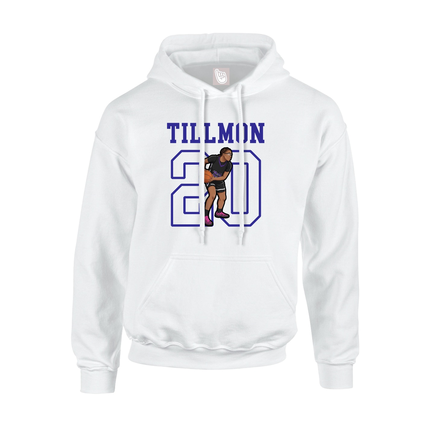 Youth Hoodie — Shirsey in White