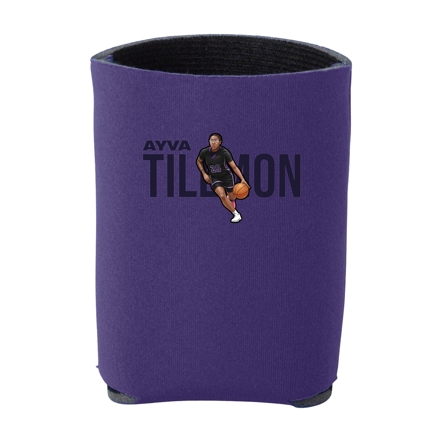 Can Holder — Player Name in Purple