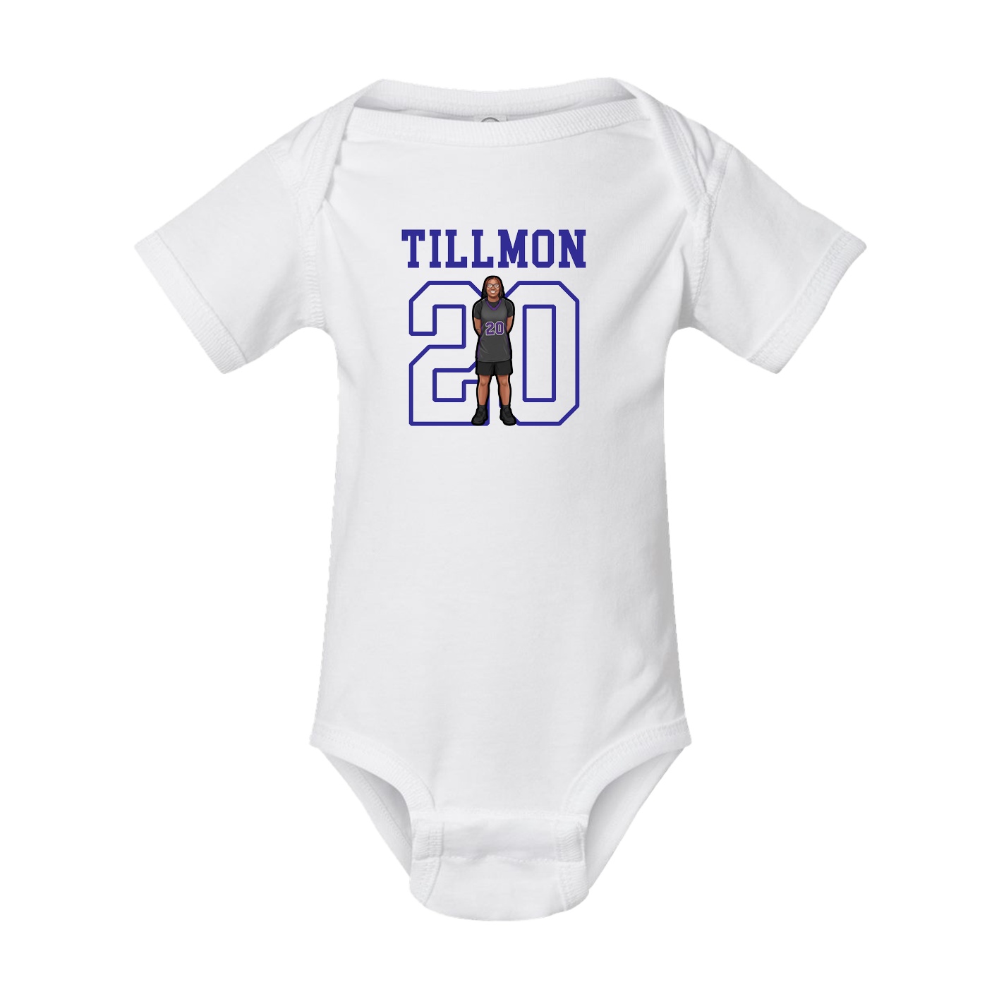 Baby Onesie — Shirsey in White