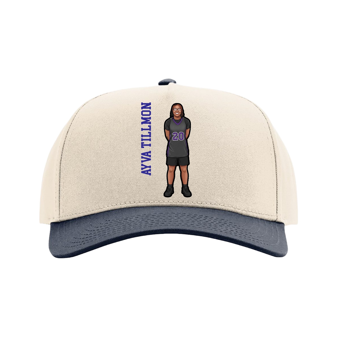 Full Fabric Five-Panel Champ Cap