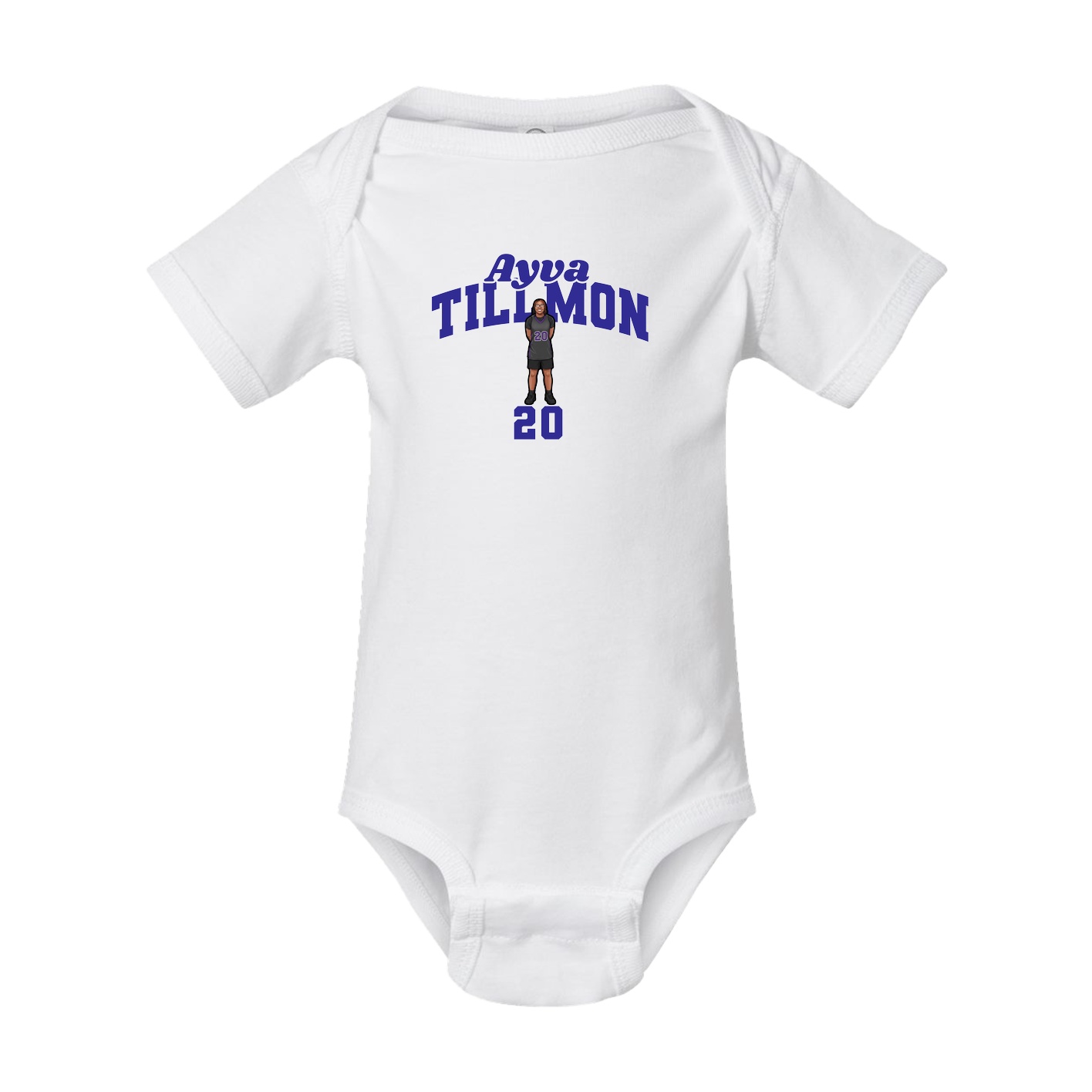 Baby Onesie — Signature Arch in White