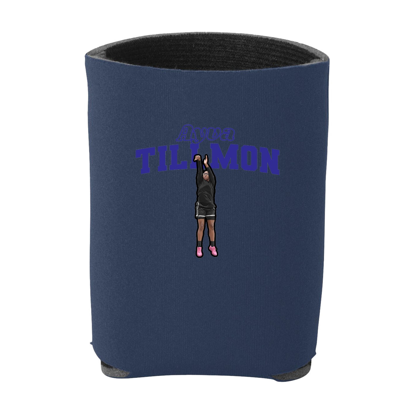 Can Holder — Name Arch in Navy