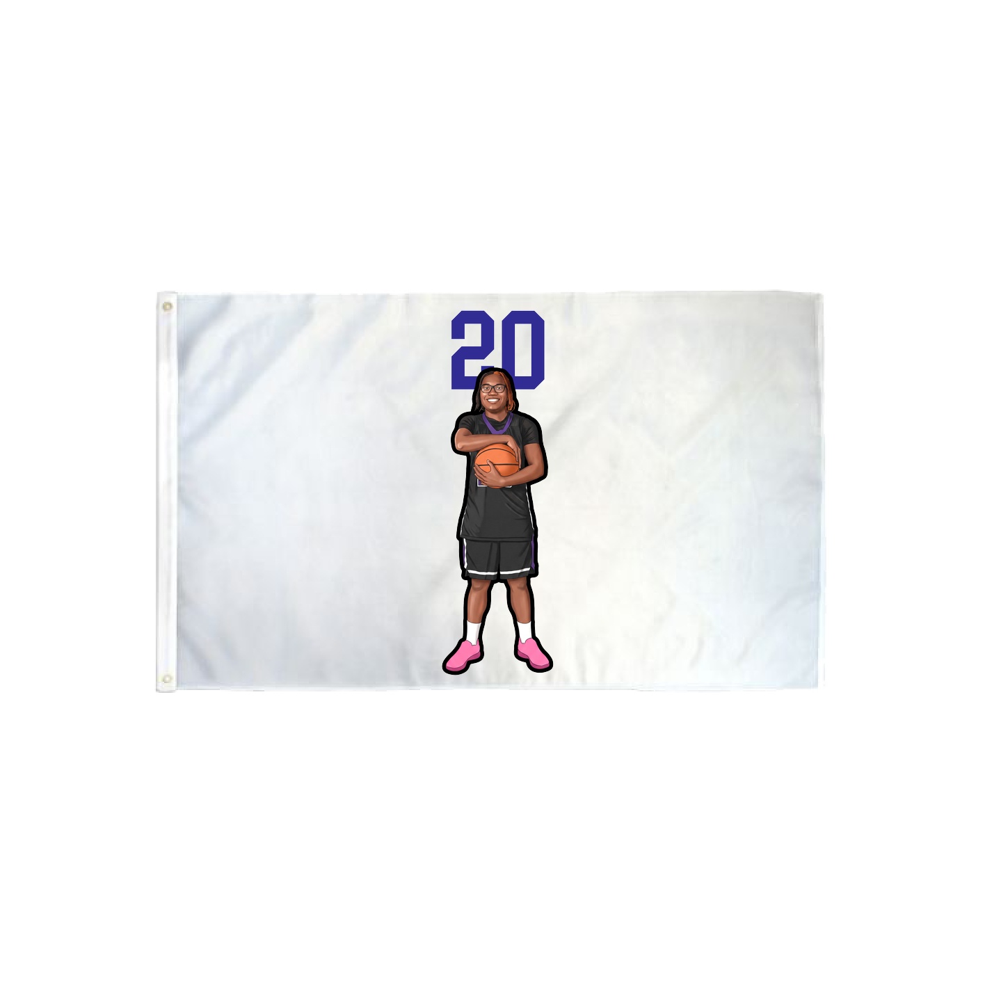 3x5 Flag — Number Top in Classic