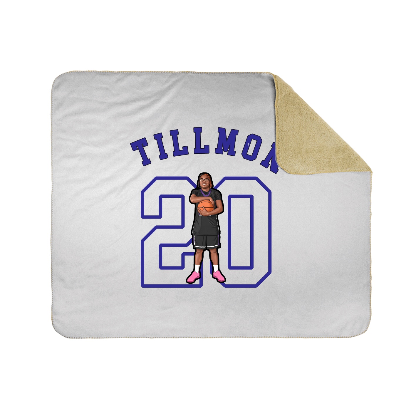 Throw Blanket — Shirsey Arch in White