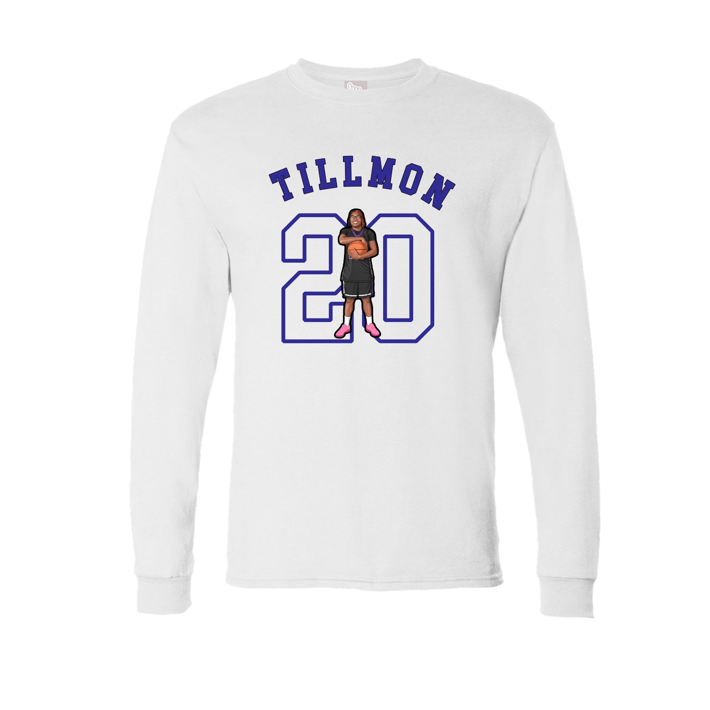 Long Sleeve Tee — Shirsey Arch in White