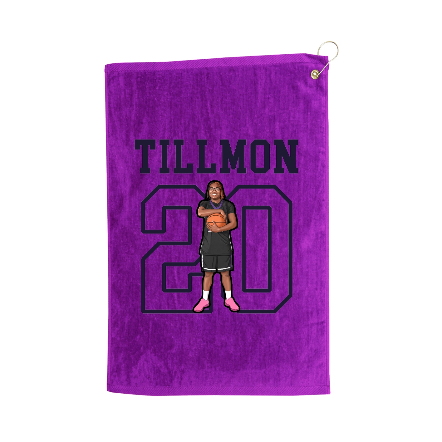 Golf Towel — Shirsey in Purple