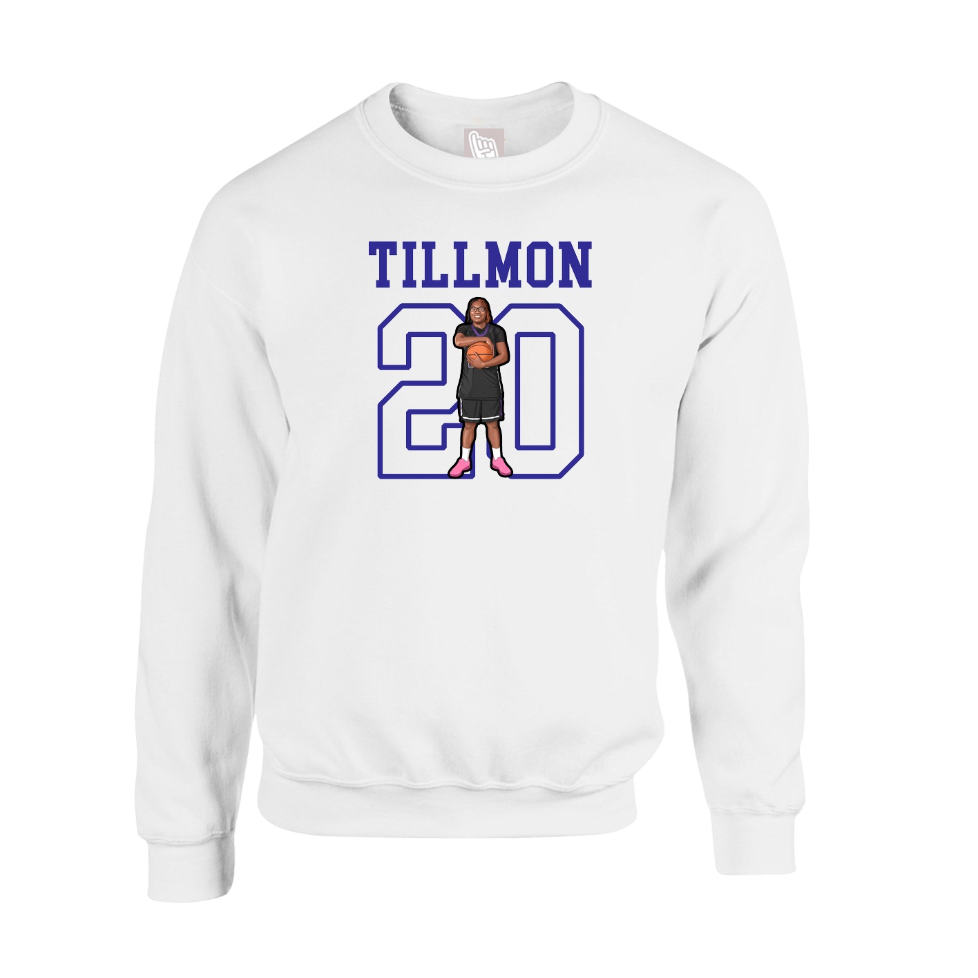 Fleece Crew — Shirsey in White