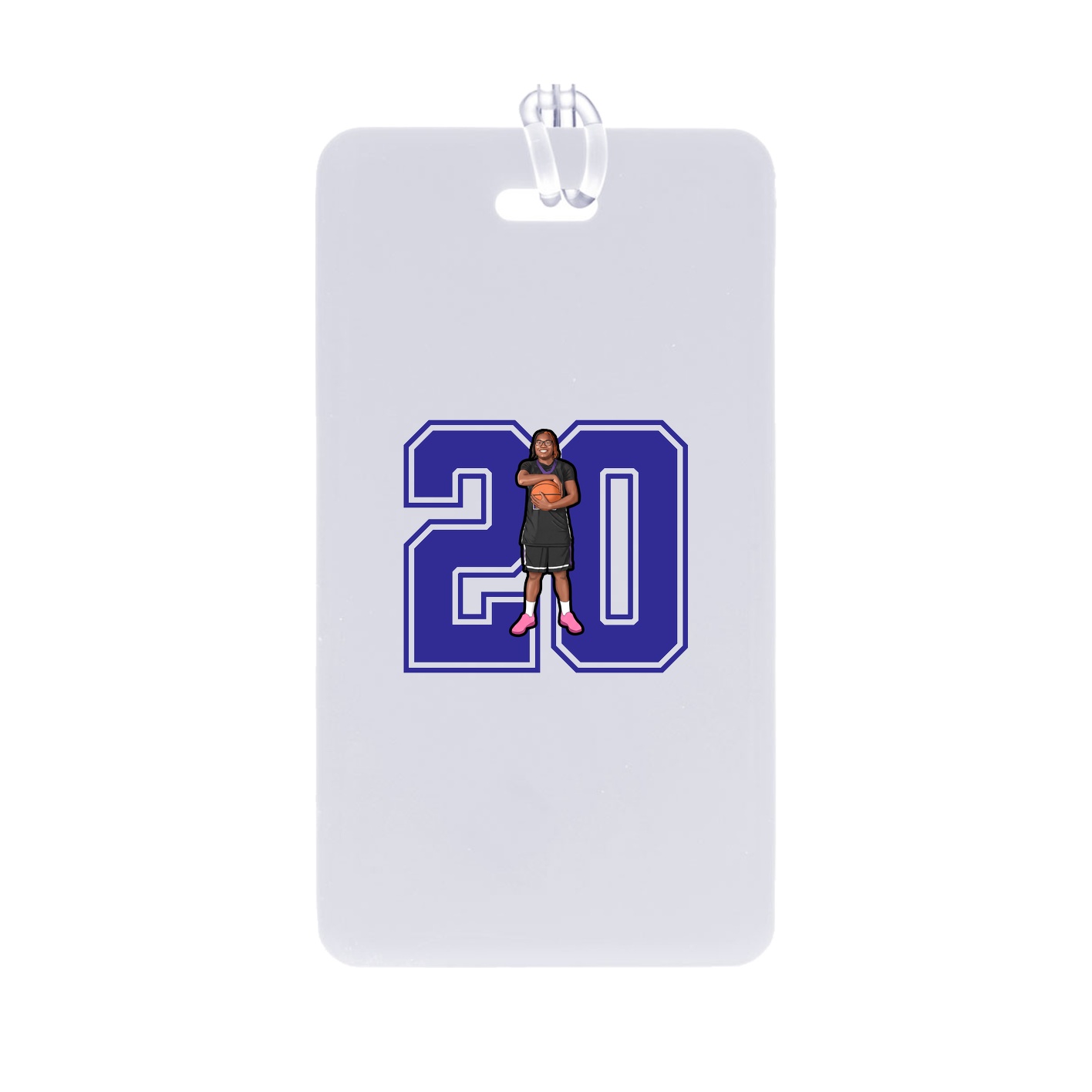 Bag Tag — Number in Classic