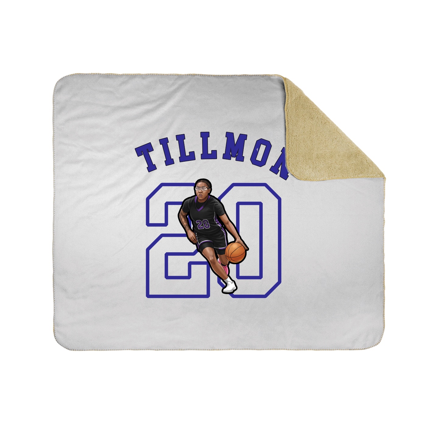 Throw Blanket — Shirsey Arch in White