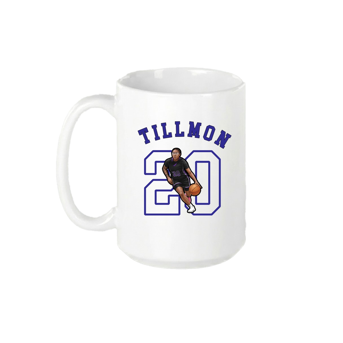 15oz Coffee Mug — Shirsey Arch in White