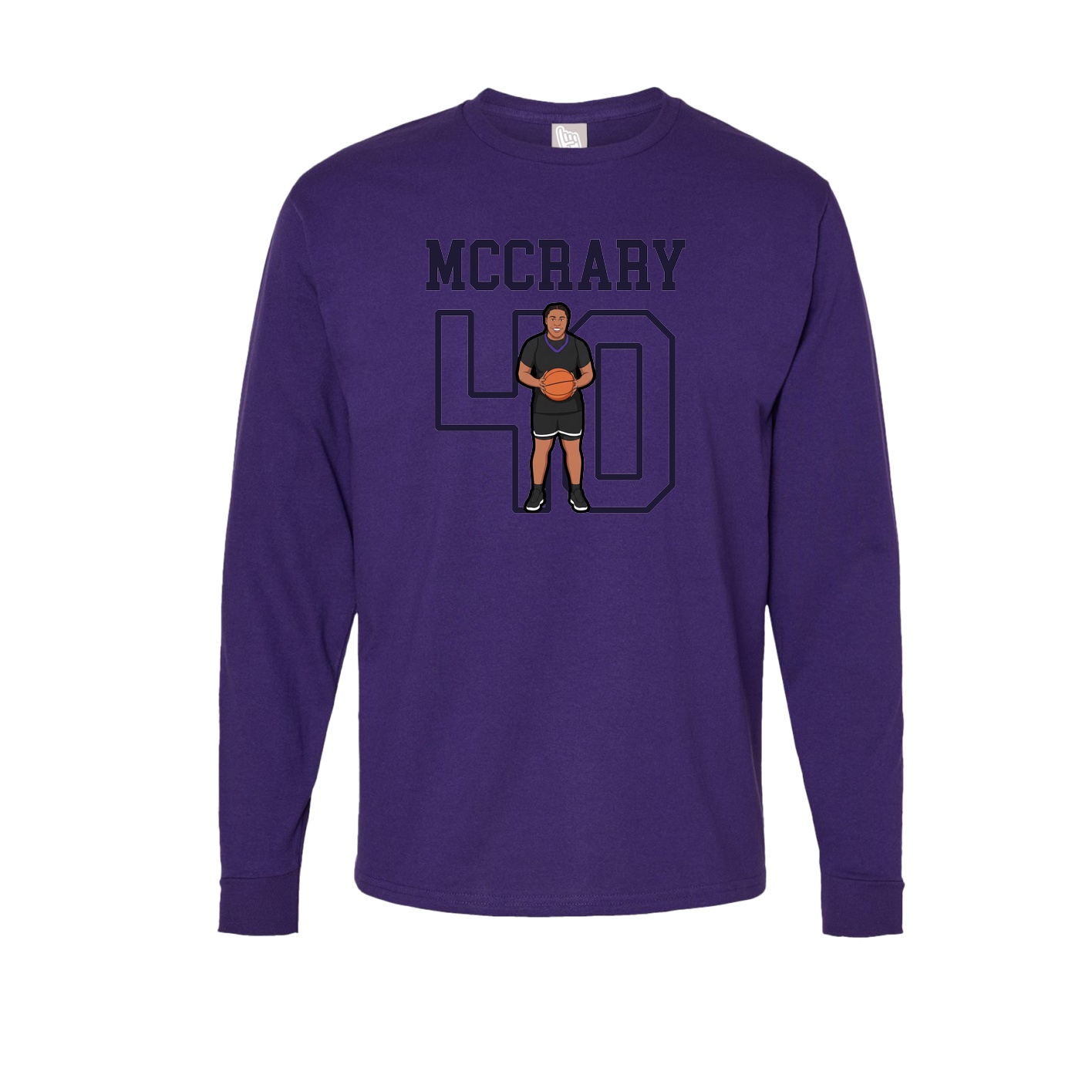 Long Sleeve Tee — Shirsey in Purple