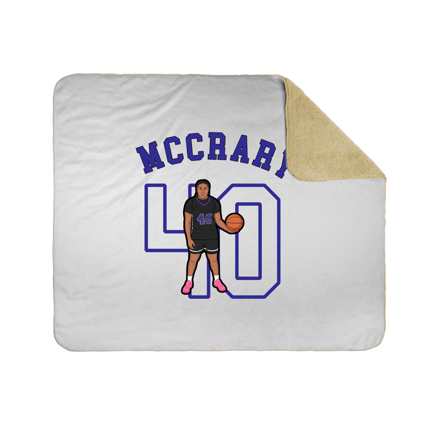 Throw Blanket — Shirsey Arch in White