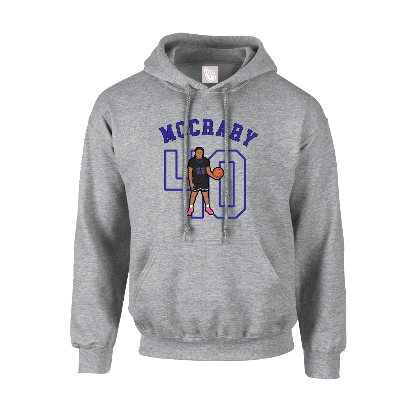 Hoodie — Shirsey Arch in Grey