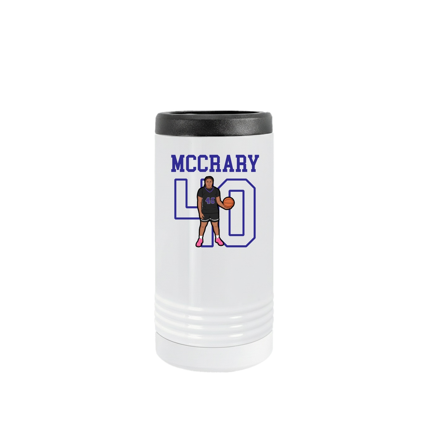 Slim Beverage Holder — Shirsey in White