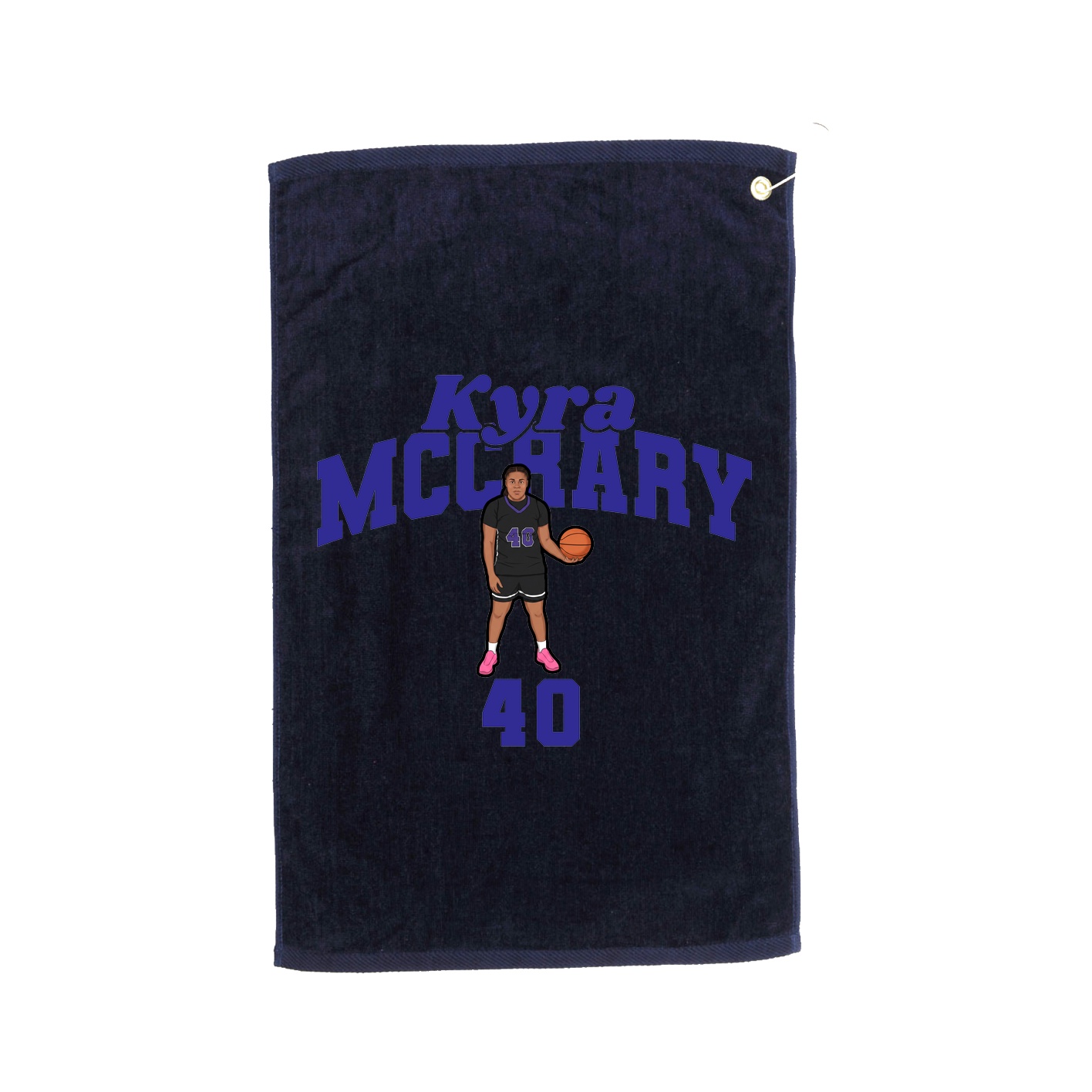 Golf Towel — Signature Arch in Navy