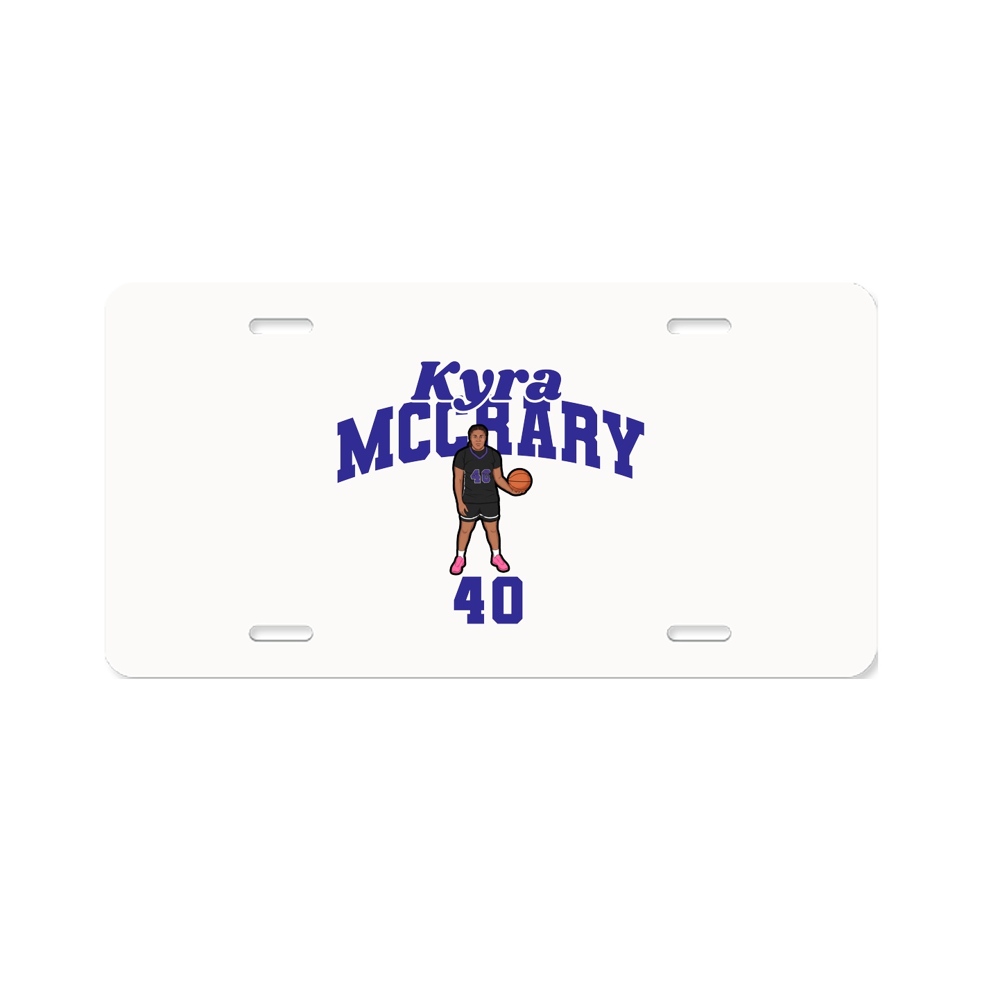 License Plate — Signature Arch in Classic